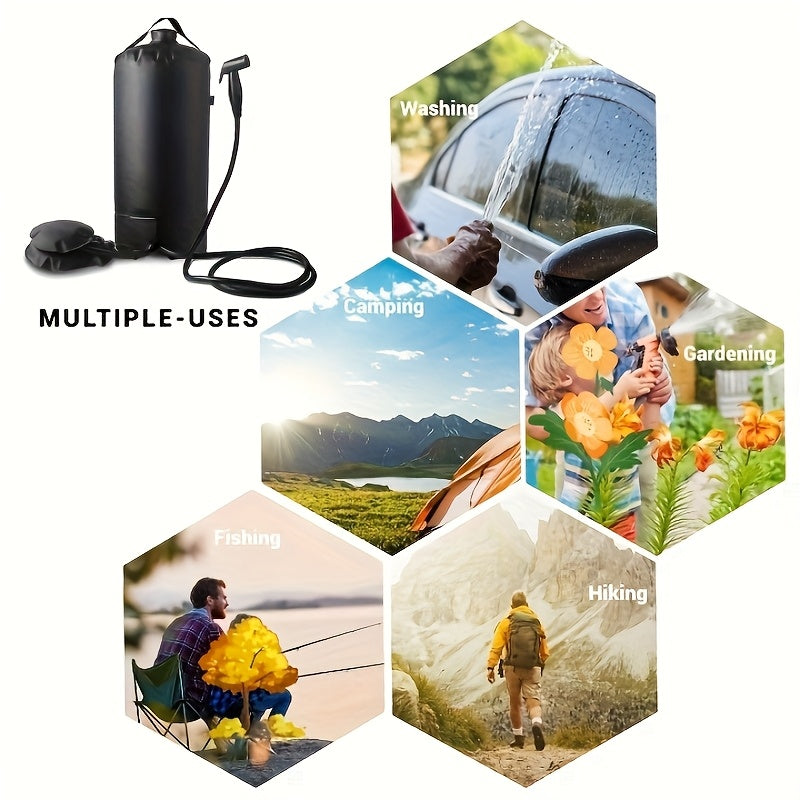 NNETM Shower Bag with Pump & Nozzle-3