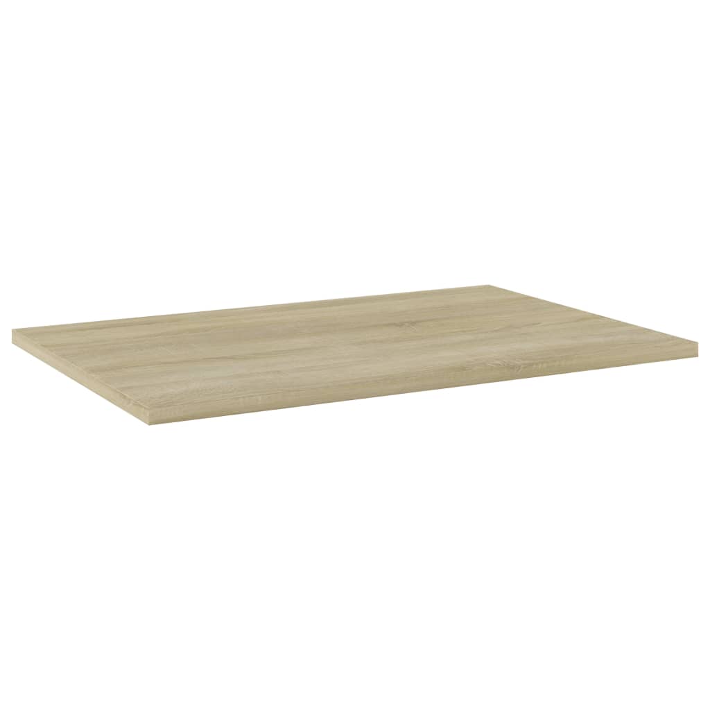 NNEVL Bookshelf Boards 4 pcs Sonoma Oak 60x40x1.5 cm Chipboard-0