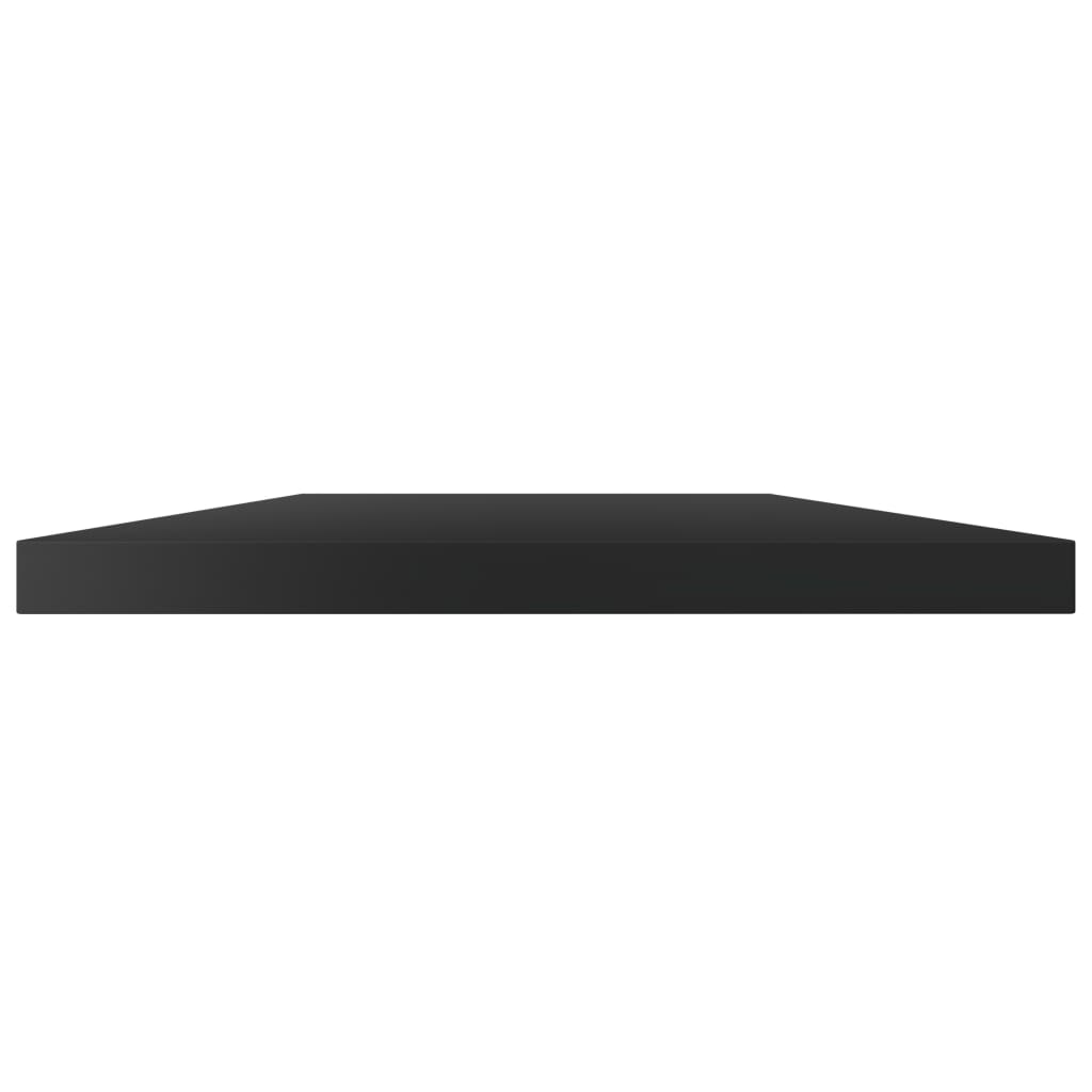 NNEVL Bookshelf Boards 4 pcs High Gloss Black 60x40x1.5 cm Chipboard-2