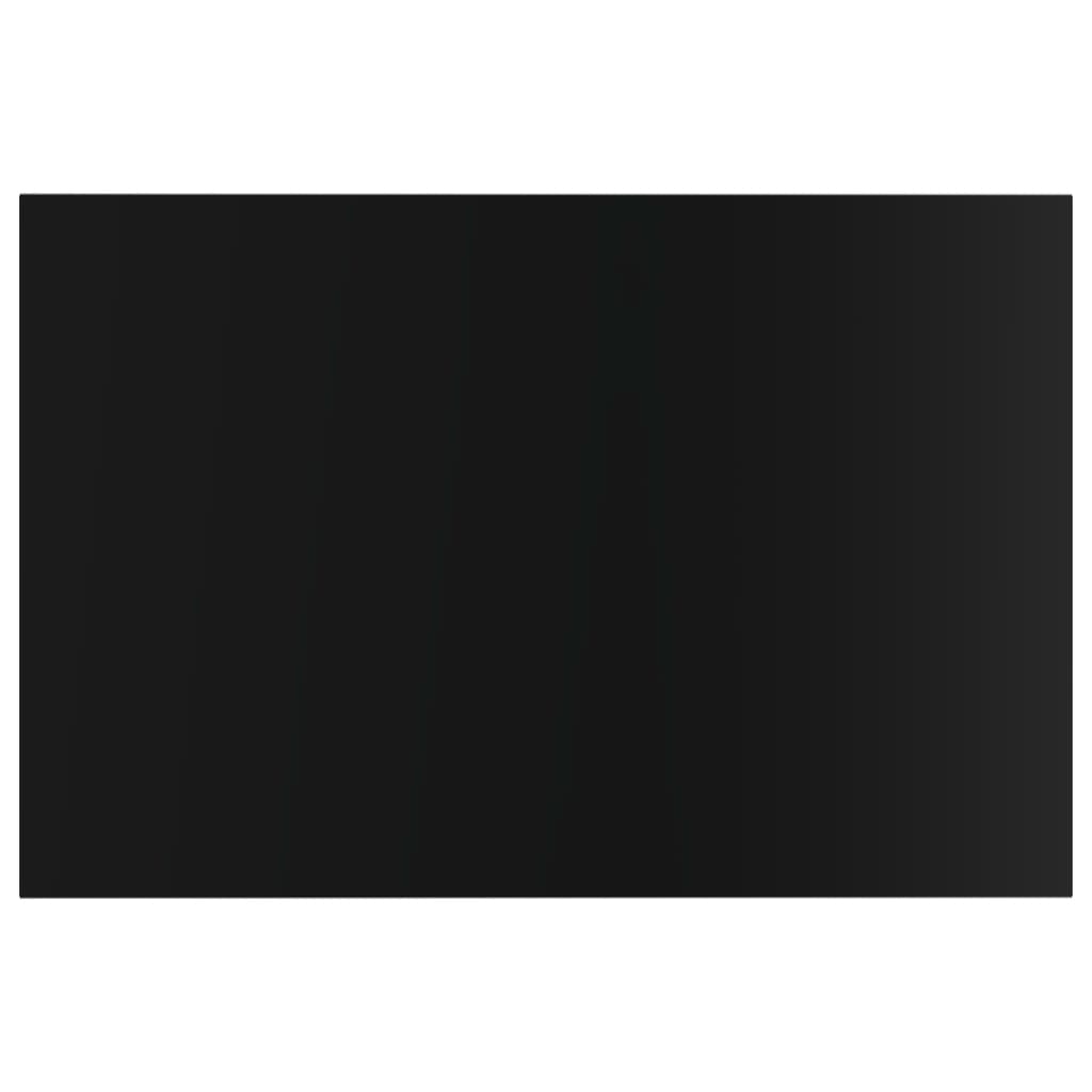 NNEVL Bookshelf Boards 4 pcs High Gloss Black 60x40x1.5 cm Chipboard-3