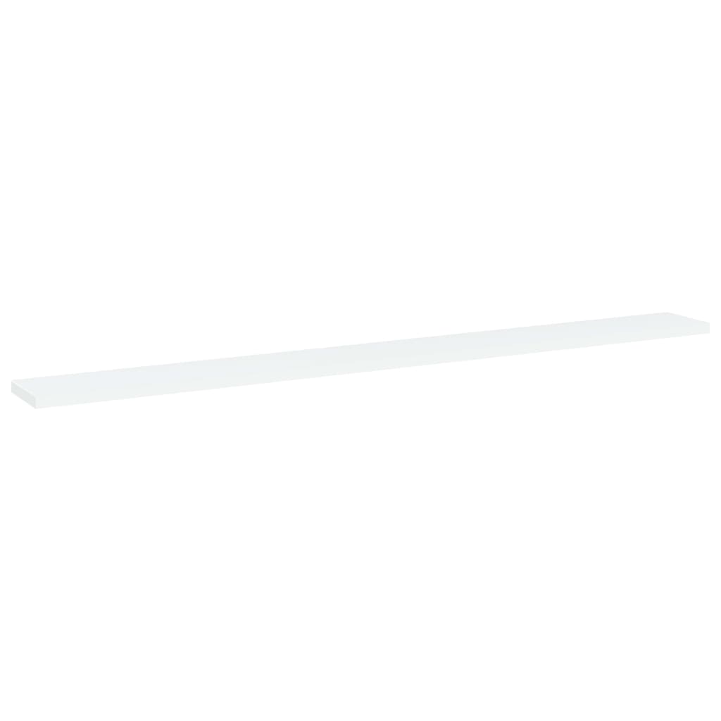NNEVL Bookshelf Boards 8 pcs White 100x10x1.5 cm Chipboard