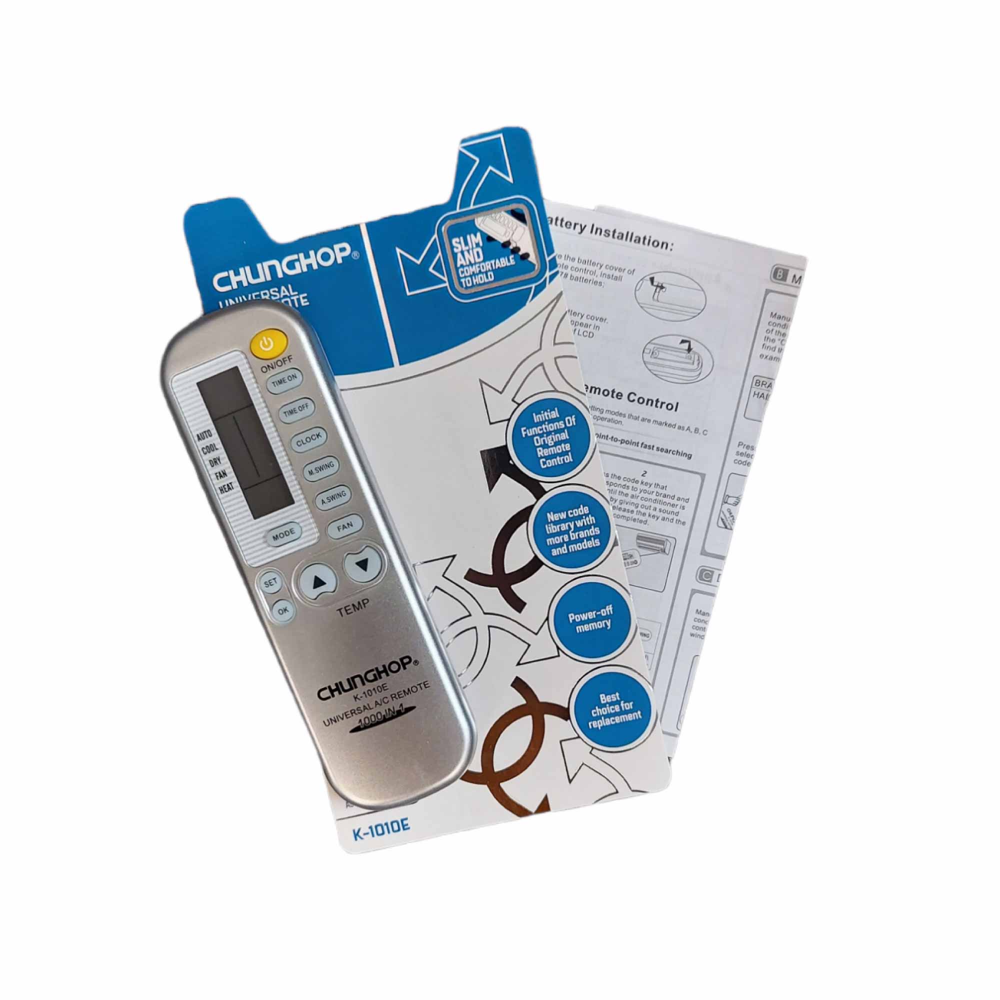 Chunghop Air Conditioner AC Remote Control Compatible with SAMSUNG and More-1
