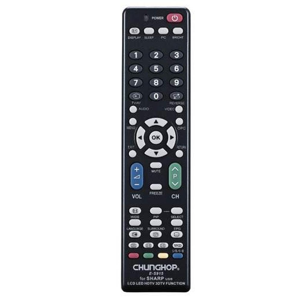 Chunghop Universal TV Remote Control Compatible with Sharp LCD Smart HD Plasma-0