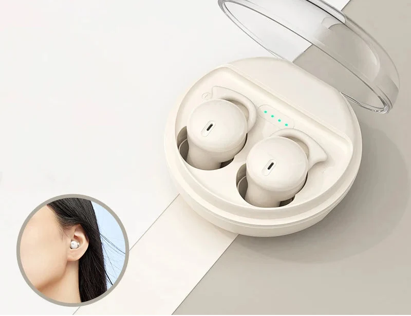 NNEOBA Mini Invisible Wireless Bluetooth Earbuds-4