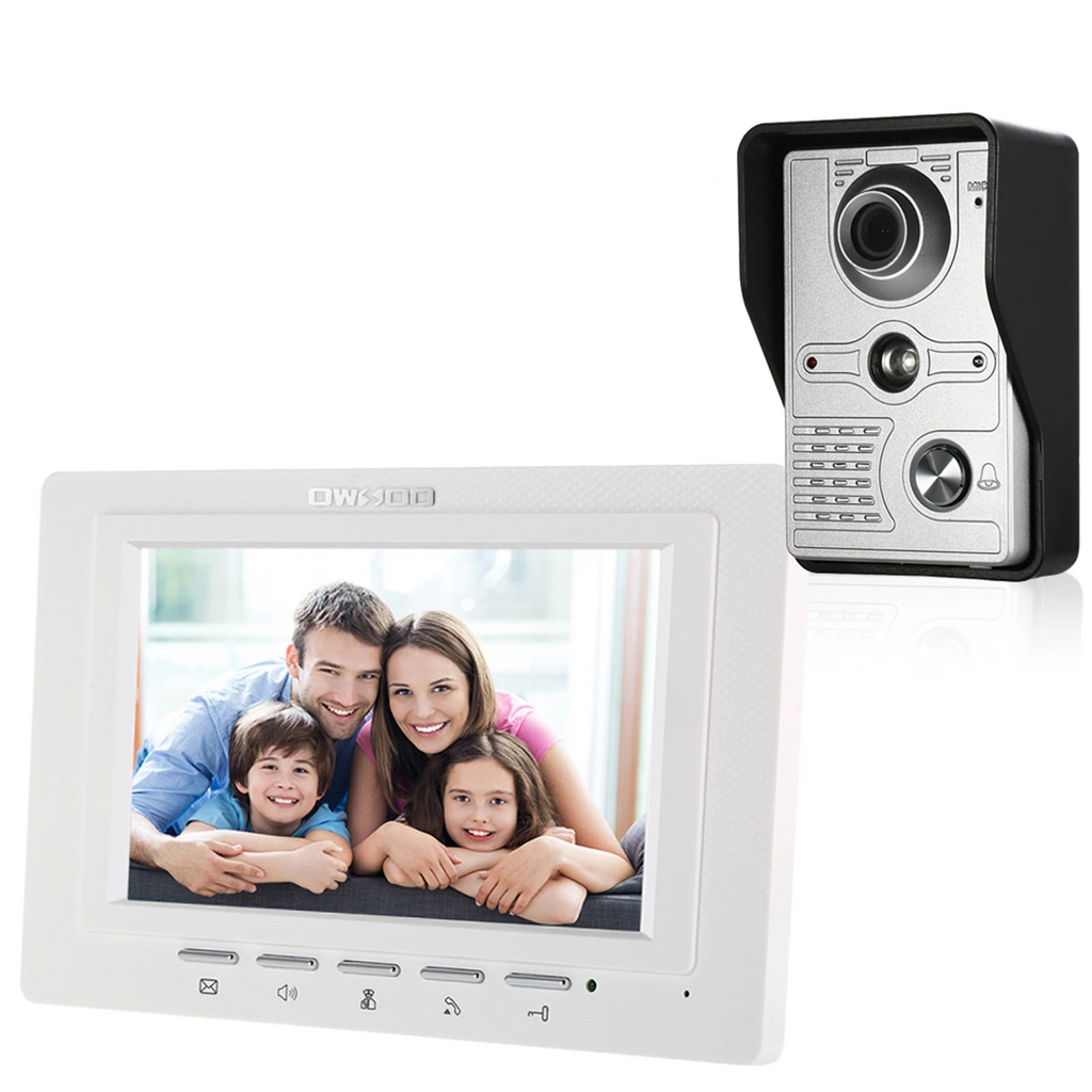 NNEOBA 7-Inch Wired Video Doorbell Intercom-0