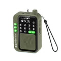 NNEOBA Pocket FM Radio Bluetooth Speaker Green-0