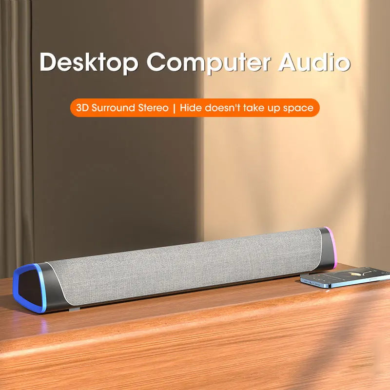 NNEOBA 4D Computer Speaker Bluetooth Black