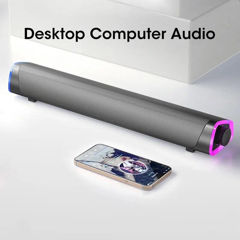 NNEOBA 4D Computer Speaker Bluetooth Black