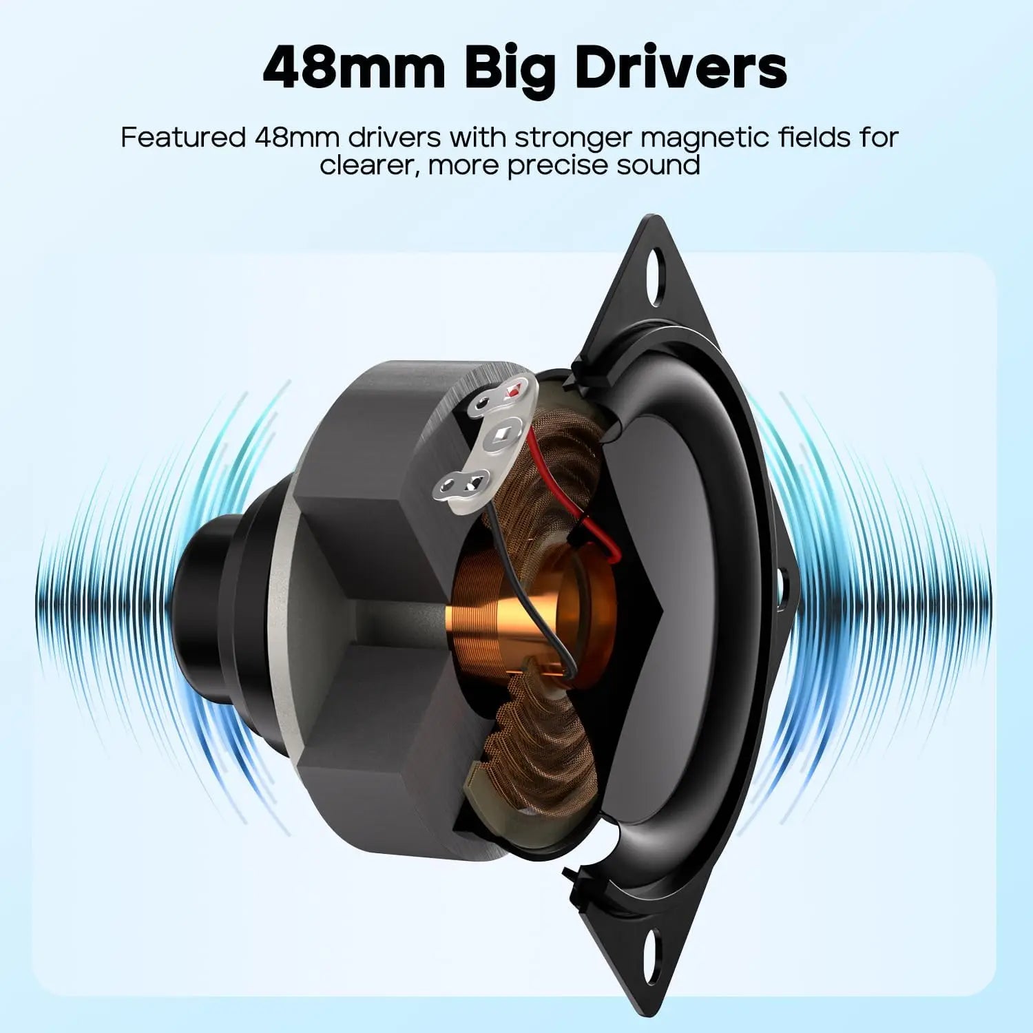 NNEOBA Mini Bluetooth Speake with Waterproof and 12H Playtime (Black)