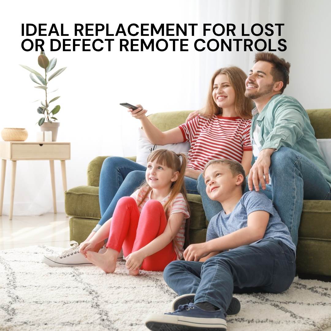 Tooleroo SMART TV Remote Control Compatible with PANASONIC DAEWOO HAIER & More-4