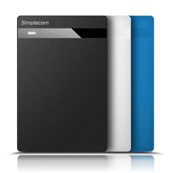 NNEDSZ SE203 Tool Free 2.5 SATA HDD SSD to USB 3.0 Hard Drive Enclosure Blue
