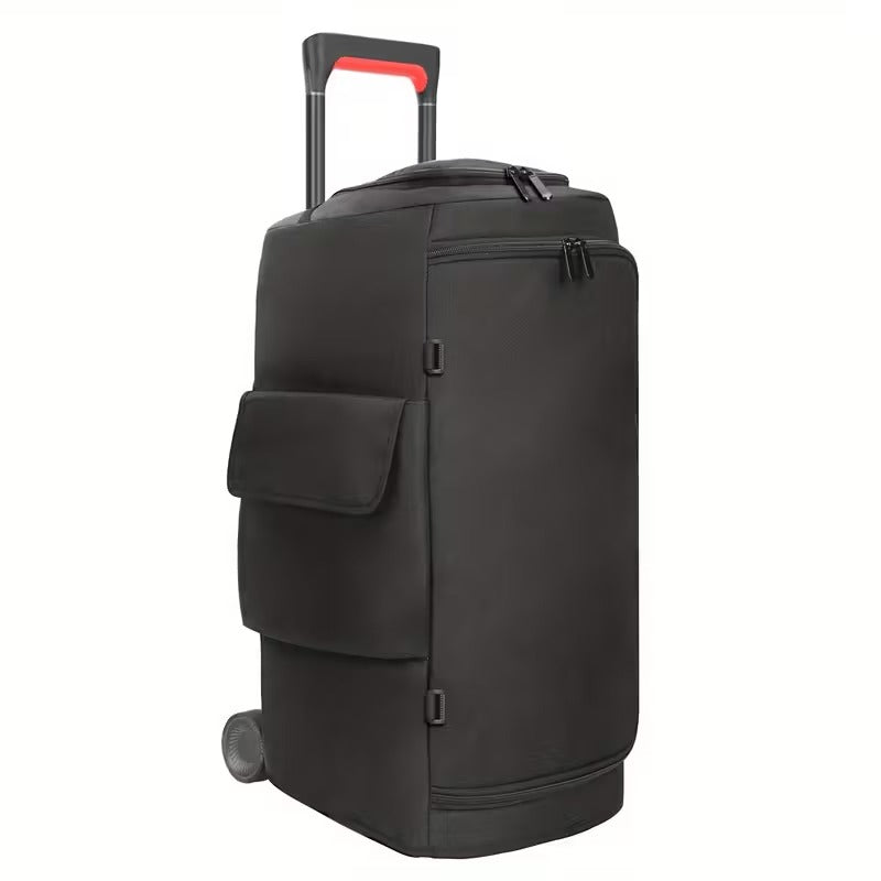 NNETM Fabric Speaker Cover with Zipper Storage Bag-0